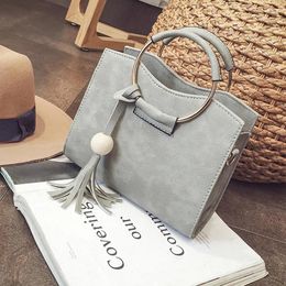 Shoulder Bags 2024 Women Fashion Handbag Pu Leather Pearl Tassel Crossbody Bag Tote Purse Messenger Casual Handbags 939018