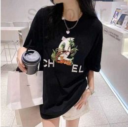 Women's T-Shirt designer Womens Clothes Woman Shirts Clothing Women Tops Crop Top Tee Short Sleeve Letter Print Fashion Summer Pullover Female Black Rock1 1IYS