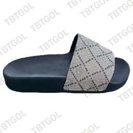 Designer con vetrini in scatola Slifori Spegni di sandalo estivo Donne piattaforma piattaforma da donna da donna flop flop flop causal slipper 311 76