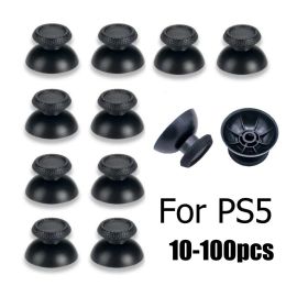 Speakers 10100pcs Replacement Joystick Thumb Stick Thumb Grip Caps Mushroom Cap For Dualshock 5 PS5/PS5 slim/PS5 Pro Controller