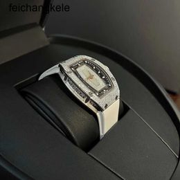 Milles Watch Richamills Watches Swiss Wristwatch Mechanical Red Lip Womens Watch Series Original Diamond Set Automatic Mechanical Fashion Name
