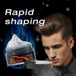 Pomades Waxes Sevich 100g hair clay long-lasting cream suitable for mens strong styling maintaining low gloss wax 2 Colours Q240506