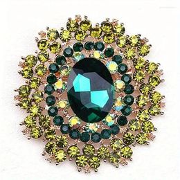 Brooches Large Crystal Glass Brooch High-end Clothing Accessories Pin