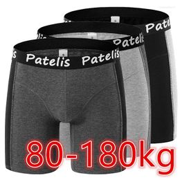 Underpants Men Boxers Plus Size Underwear For 80-180kg Large 6XL Shorts Comfortable Cotton Boxer