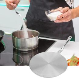Cookware Sets 430 Stainless Steel Heat Conduction Plates Energy Saving Thawing Plate Diffuser Ring Kitchen Tools 20cm