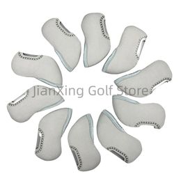 Golf Club Head Cover Simple Sand Wedge transparent Irons Covers Protector Iron Headcover Accessories 240428