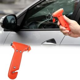 Hammer 2 In 1 Car Emergency Safety Escape Hammer Seatbelt Cutter Glass Window Breaker Multifunctional Rescue Tool Auto Car Accessories