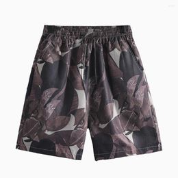 Men's Shorts Gym Short Pants Swimwear Fitness Daily Holiday Running Sports Summer Bodybuilding Loose Polyester Print