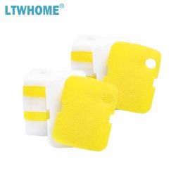 Accessories LTWHOME Compatible Bio Sponge and Floss Pad Replacement for Cascade 700 / 1000 GPH Aquarium Canister Philtre