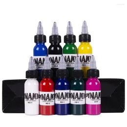 Tattoo Inks 9 Colors 30ml/Bottle Professional Ink For Body Art Natural Plant Micropigmentation Pigment Permanent Tool