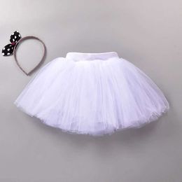 PADW tutu Dress Baby Girls Tutu Fluffy Skirt Toddler Princess Ballet Dance Tulle Mesh Skirt Kids Cake Skirt Cute Girls Clothes Pettiskirt Skirt d240507