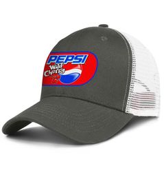 Fashion pepsi wild cherry logo Unisex Baseball Cap Designer Team Trucke Hats I039m a Pepsi Aholic Diet retro History of the ice7623338