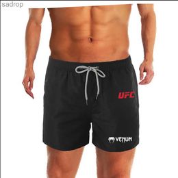 Men's Swimwear 2024 Summer New Beach Pants Swimming Shorts Mens Swimsuit Breathable Surfing Quick Drying Leisure Motorcycle UF Boxing Shorts XW