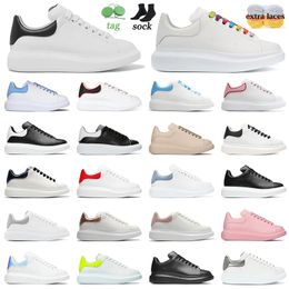 Fashion Luxury Sneakers Espadrille Designer Oversized Large Laces Classics Calfskin Leather Trainers Chunky Rubber Flat Sole Chaussures Mens Womens Sneaker Shoe