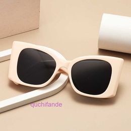 Classic Brand Retro Yoisill Sunglasses Personalised thick leg box sunglasses fashionable mens and womens UV resistant plain face shading014