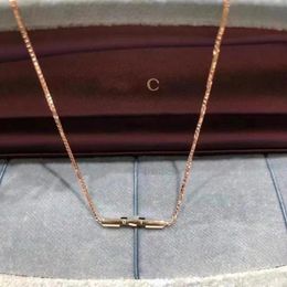 High Quality Designer Necklaces woman man G Letter necklace Fashion vintage link to love necklace 18k Gold plated Pendant Necklace for Girls party birthday Gift