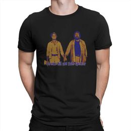 Men's T-Shirts Bud Spencer and Terence Hill Man TShirt FightAdventure Game Fashion T-shirt Original Sports Shirt Hipster J240506