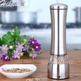 Stainless Steel Pepper Grinder Manual Mill for Salt Rice Herbs Spice Creative Ceramic burr Mills Kitchen Cooking 240429