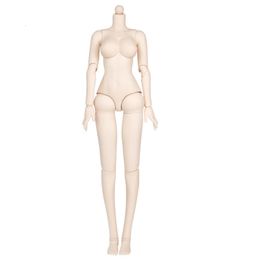 1/3 1/4 1/5 BJD Dolls Solid Body White Skin Girls Nude Mjd Doll Body 60cm PVC Material 31 Movable Jointss Doll Parts for Diy Toy 240506