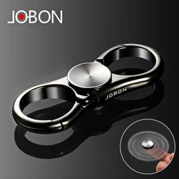 JOBON Fashionized Fashion China Metal Car Key Chain Holder Supplies Zinc Alloy Electroplate With Gift Box For Men