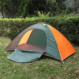 Tents And Shelters Automatic Fast Open Tent With Carrying Bag Outdoor Camping Windproof Instant Cabin Single For Trekking Hiking