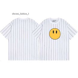 Drawdrew Shirt Mens Designer T Shirt Summer Drawdrew T Shirt Smiley Face Bracelet Graphic Tee Casual Short Sleeved Draw T-Shirt Trend Smiling Shirt Harajuku Tees 390