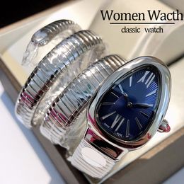 watches high quality luxury wristwatch woman designer watches for women Wristwatches 32MM Stainless Steel watchstrap diamond bezel casual dress snakes watch