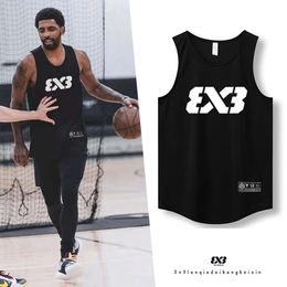 Basketball Jerseys Summer American Vest Sports Top Shooting Clothes Men's Running Training Fast Drying Fitness T-shirt