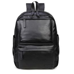 2017 Men Women Vintage Leather Backpack Travel Rucksack Shoulder School Bag For Teenagers High Quality masculina 10 262w