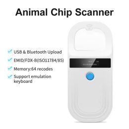 Scanners 134.2khz Fdxb Iso11784/5 Usb Handheld Rfid Lector Leitor Tag Animal Microchip Reader Scanner Pet