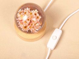 Daisy Night Light, Epoxy Harts Nightlight Beautiful Design