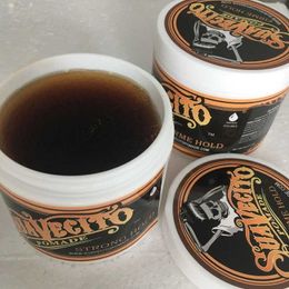 Pomades Waxes Pomade Suavecito hair wax powerful style repair keep gel tool firm big skeleton smooth back 15 pieces Q240506