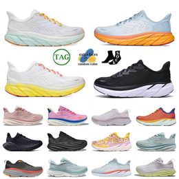 2024 New Fashion Designer Men's and women's Clifton 9 running shoes Hiking shock absorption lightweight Outdoor sports training lace-up shoes