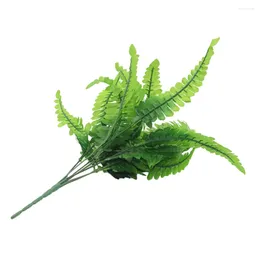 Decorative Flowers Home Plant Decor Fake Greenery Household Artificial Wall Leaf Simulated Fern Lifelike