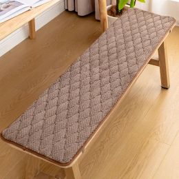 Cushion Thickened Soft Long Bench Cushion Mahogany Bench Cushion Customized Solid Wood Sofa Card Seat Cushion For Winter