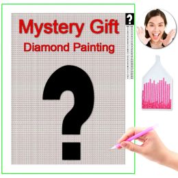 Craft DIAPAI Mystery Diamond Painting Photo Custom Mysterious Picture Rhinestones Full Square/Round Drill Painting Cross Stitch Gift