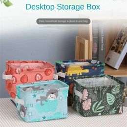 Storage Boxes Bins Cube Folding Fabric Basket Closet Organizer Clothes Home Office Shelf Childrens Toy Q2405061