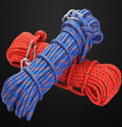 Xinda outdoor rescue rope mountaineering safety climbing rope insurance escape rope wild walking survival equipment selling8617799