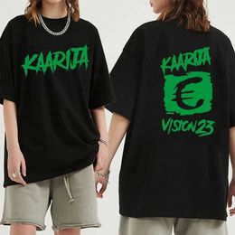 Men's T-Shirts Krij - Cha - Finland - Eurovision 2023 Tshirt Handsome Clothes Men/women 100% Cotton T-shirts Hip Hop Strtwear Ts T240506