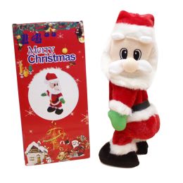 Miniatures Christmas Decoration Musical Hip Dancing Santa Claus Doll Toys Twerking Doll Party Christmas Home Gifts Ornaments Gifts For Kids