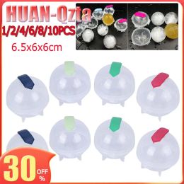 Tools 110pcs Round Ball Ice Cube Mould DIY Ice Cream Maker Plastic Ice Mould Whiskey Ice Tray for Bar Tool Kitchen Gadget Accessories