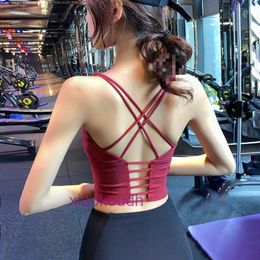 Fashion Lltops Sexy Women Yoga Sport Underwear Fitness Bra Yoga Underwear Womens Gathering Shockabsorbing Breathable Running Beautiful Back and Anti Sagging