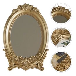 Mirrors Decorative Mirror Folding Mirror Stand Mirror Table Mirror Serving Tray Resin Jewellery Decorative Tray Decorative Wall Mirror