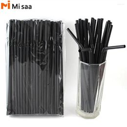 Disposable Cups Straws Wedding Bar Party Accessories Fashionable Flexible And 6 210mm Must Have 100 Pieces/pack Can Be Reused Straw