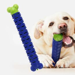 Puppy Brush Dog Toothbrush Chew Toy Stick Cleaning Massager Pet Teeth Cleaning Toys Dog Toys for Small Large Dogs Supplies