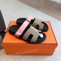 Chypre Sandalen Frauen Designer rutschen Chypre Pincers Pelz SHEARLINGLEDERLEGE