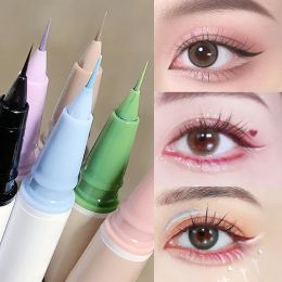 Eyeliner Colourful Matte Liquid Eyeliner Waterproof Fast Drying Lasting Matte Blue Purple Pink Green Neon Eyliner Pencil Makeup Cosmetics