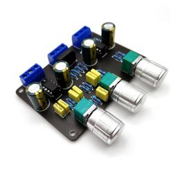 Amplifier Dual NE5532 Tone Preamplifier Board Audio HiFi Amprifier Equaliser Preamp Treble Bass Tone Control Pre Amplifier
