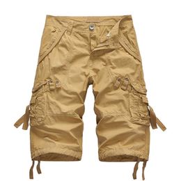 New summer sports shorts pure cotton washed Capris mens Work Shorts mens wear