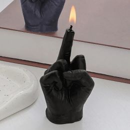 Candles 1Pcs New Middle Finger Shaped Model Scented Candles Funny Quirky Small Gifts Home Room Decor Ornaments Birthday Gifts Candle